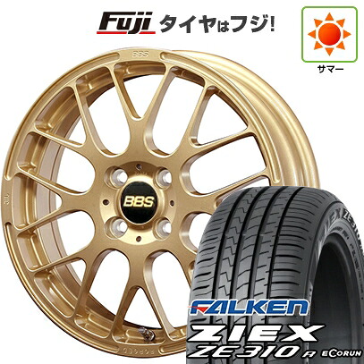【新品国産車用4穴100】 夏タイヤ ホイール4本セット 195/45R16 ファルケン ジークス ZE310R エコラン(限定) BBS JAPAN RP 6J 16インチ(送料無料)