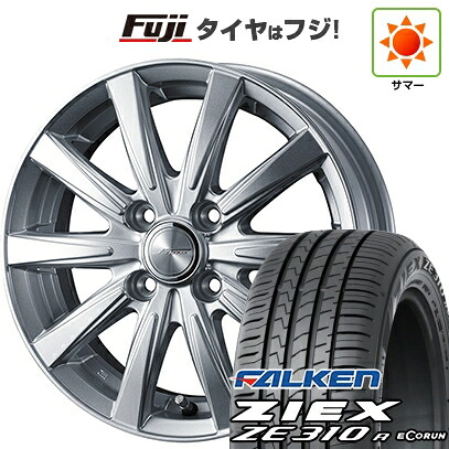 【新品国産車用4穴100】 夏タイヤ ホイール4本セット 195/50R16 ファルケン ジークス ZE310R エコラン(限定) WEDS ウェッズ ジョーカー スピリッツ 6J 16インチ(送料無料)|フジ スペシャルセレクション