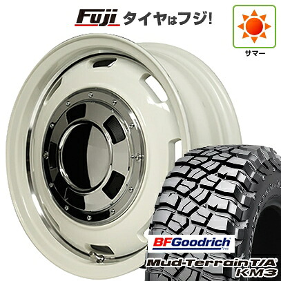 【新品】プラド/ハイラックス 夏タイヤ ホイール4本セット 265/70R17 BFグッドリッチ マッドテレーンT/A KM3 MID WHEELS ガルシア シスコ 8J 17インチ(送料無料)｜フジ スペシャルセレクション