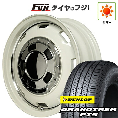 【新品】プラド/ハイラックス 夏タイヤ ホイール4本セット 265/65R17 ダンロップ グラントレック PT5 MID WHEELS ガルシア シスコ 8J 17インチ(送料無料)