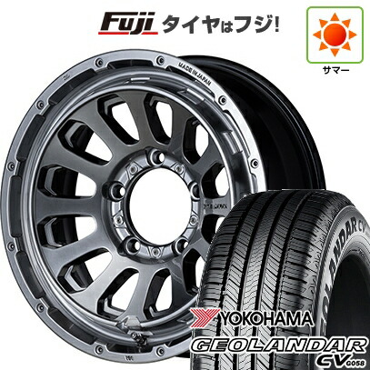 【新品】ジムニーシエラ/ジムニーノマド 夏タイヤ ホイール4本セット 215/70R16 ヨコハマ ジオランダー CV G058 エムテクノ M.T.S.JAPAN X CROSS TW【限定】 6J 16インチ(送料無料)