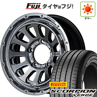【新品】ジムニーシエラ/ジムニーノマド 夏タイヤ ホイール4本セット 215/70R16 ピレリ スコーピオン ヴェルデ エムテクノ M.T.S.JAPAN X CROSS TW【限定】 6J 16インチ(送料無料)