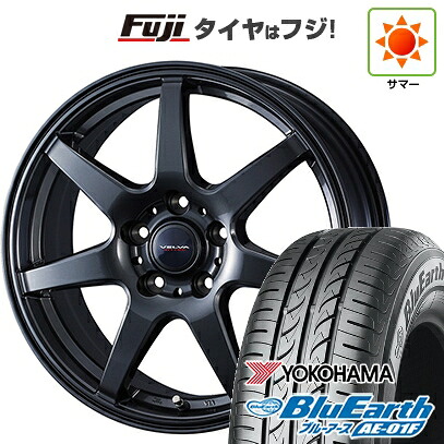 【新品国産車用5穴100】 夏タイヤ ホイール4本セット 205/55R16 ヨコハマ ブルーアース AE-01F WEDS ウェッズ ヴェルバ ワンダー 6.5J 16インチ(送料無料)