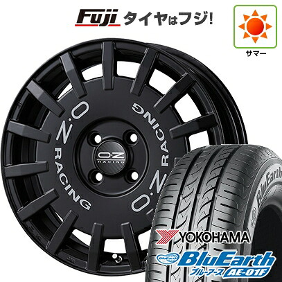 【新品】シエンタ 2022- 夏タイヤ ホイール4本セット 195/55R16 ヨコハマ ブルーアース AE-01F OZ ラリーレーシング 7J 16インチ(送料無料)