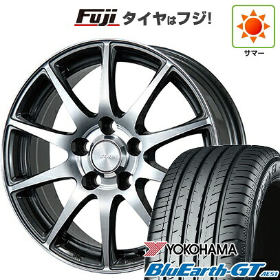 【新品】フリード クロスター 夏タイヤ ホイール4本セット 205/45R17 ヨコハマ ブルーアース GT AE51 ブリヂストン エコフォルム CRS23 7J 17インチ(送料無料)