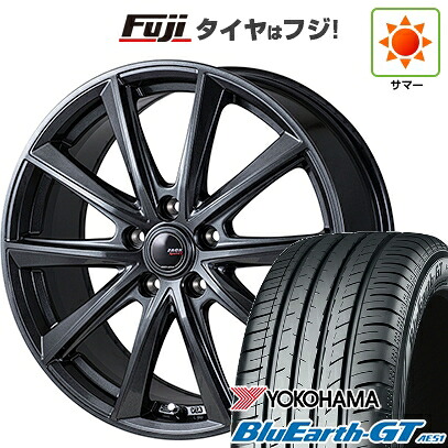 【新品国産車用5穴114.3】 夏タイヤ ホイール4本セット 205/55R17 ヨコハマ ブルーアース GT AE51 モンツァ ZACK Sport-FT 7J 17インチ(送料無料)|フジ スペシャルセレクション