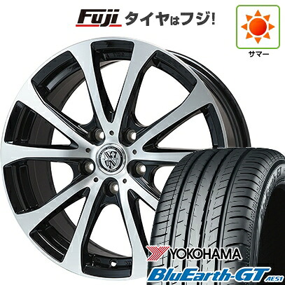 【新品】シエンタ 2015-22 夏タイヤ ホイール4本セット 185/60R15 ヨコハマ ブルーアース GT AE51 ビッグウエイ TRG-バーン XPII 6J 15インチ(送料無料)