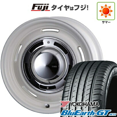 【新品】フリード クロスター 夏タイヤ ホイール4本セット 205/45R17 ヨコハマ ブルーアース GT AE51 クリムソン ディーン クロスカントリー 7J 17インチ(送料無料)
