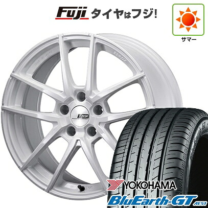 【新品国産車用5穴114.3】 夏タイヤ ホイール4本セット 225/40R18 ヨコハマ ブルーアース GT AE51 SSR ライナー タイプ10モノブロック 8.5J 18インチ(送料無料)｜フジ スペシャルセレクション 134,150円
