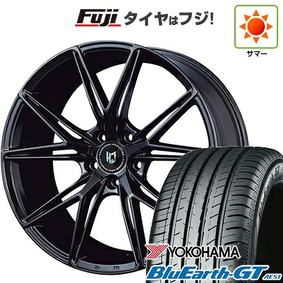 【新品国産車用5穴114.3】 夏タイヤ ホイール4本セット 245/40R19 ヨコハマ ブルーアース GT AE51 コーセイ レヴゲイン VW55S 8.5J 19インチ(送料無料)|フジ スペシャルセレクション