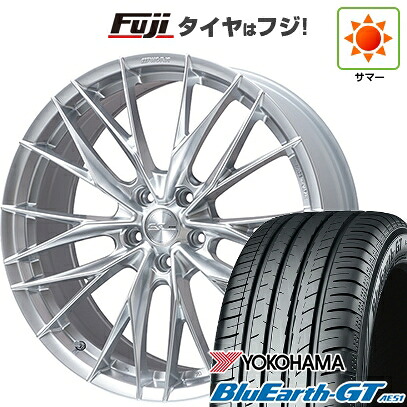 【新品国産車用5穴114.3】 夏タイヤ ホイール4本セット 215/40R18 ヨコハマ ブルーアース GT AE51 WORK ワーク シュヴァート ブルネン LX 7.5J 18インチ(送料無料)|フジ スペシャルセレクション