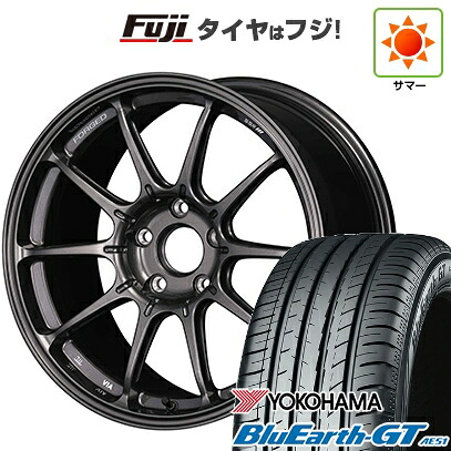 【新品国産車用5穴114.3】 夏タイヤ ホイール4本セット 225/40R18 ヨコハマ ブルーアース GT AE51 SSR GT GTX01 FORGED 8.5J 18インチ(送料無料)｜フジ スペシャルセレクション