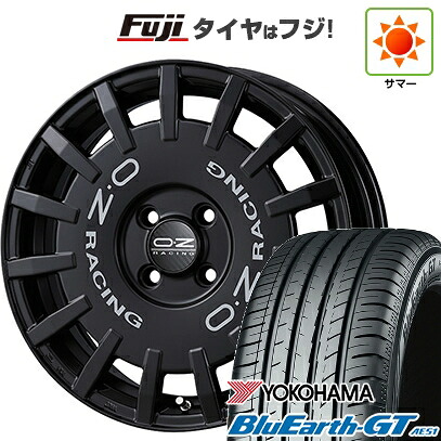 【新品】シエンタ 2022- 夏タイヤ ホイール4本セット 195/55R16 ヨコハマ ブルーアース GT AE51 OZ ラリーレーシング 7J 16インチ(送料無料)