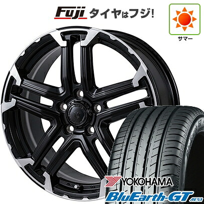 【新品国産車用5穴114.3】 夏タイヤ ホイール4本セット 205/60R16 ヨコハマ ブルーアース GT AE51 モンツァ JPスタイル MJ-T 6.5J 16インチ(送料無料)｜フジ スペシャルセレクション 71,995円