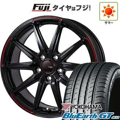 【新品国産車用5穴114.3】 夏タイヤ ホイール4本セット 225/45R18 ヨコハマ ブルーアース GT AE51 モンツァ JPスタイル R55 7.5J 18インチ(送料無料)