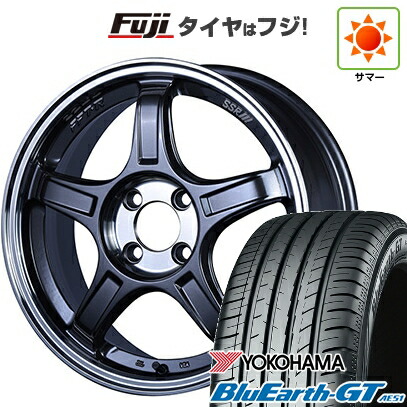 【新品】ライズ/ロッキー（ハイブリッド） 夏タイヤ ホイール4本セット 195/60R17 ヨコハマ ブルーアース GT AE51 SSR GT GTX03 7J 17インチ(送料無料)
