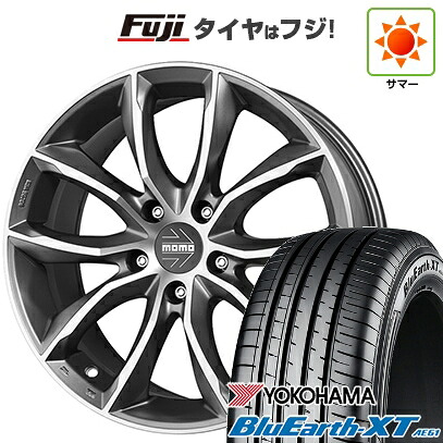 【新品】ライズ/ロッキー(ハイブリッド) 夏タイヤ ホイール4本セット 195/65R16 ヨコハマ ブルーアース XT AE61 モモ スクリームジェットEVO 7J 16インチ(送料無料)|フジ スペシャルセレクション