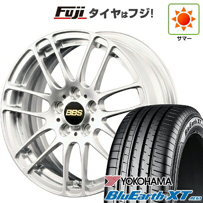 【新品国産車用5穴114.3】 夏タイヤ ホイール4本セット 215/60R16 ヨコハマ ブルーアース XT AE61 BBS JAPAN RE-L2 7J 16インチ(送料無料)
