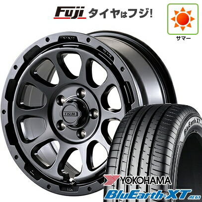 【新品】ヤリスクロス 夏タイヤ ホイール4本セット 205/65R16 ヨコハマ ブルーアース XT AE61 モーターファーム ファームD10 7J 16インチ(送料無料)