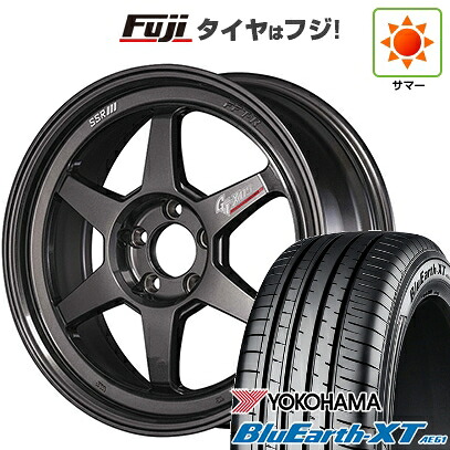 【新品国産車用5穴114.3】 夏タイヤ ホイール4本セット 215/50R18 ヨコハマ ブルーアース XT AE61 SSR GT GTX05 DR EDITION 7.5J 18インチ(送料無料)｜フジ スペシャルセレクション