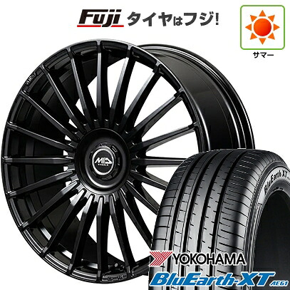 【新品】ライズ/ロッキー（ハイブリッド） 夏タイヤ ホイール4本セット 195/60R17 ヨコハマ ブルーアース XT AE61 MID WHEELS MID EXCLUSIVE 020F 7J 17インチ(送料無料)