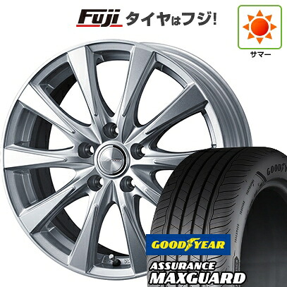 【新品国産車用5穴114.3】 夏タイヤ ホイール4本セット 225/45R19 グッドイヤー アシュアランス マックスガード(限定) WEDS ウェッズ ジョーカー スピリッツ トヨタ車専用 7J 19インチ(送料無料)