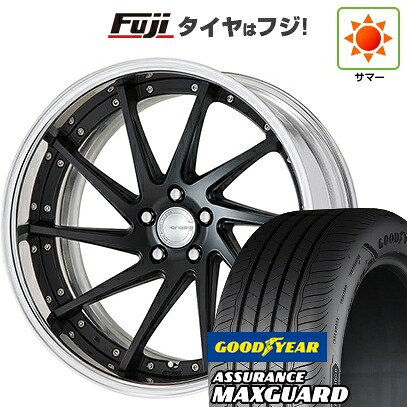 【新品国産車用5穴114.3】 夏タイヤ ホイール4本セット 225/45R19 グッドイヤー アシュアランス マックスガード(限定) WORK ワーク グノーシスCV CVS 7.5J 19インチ(送料無料)