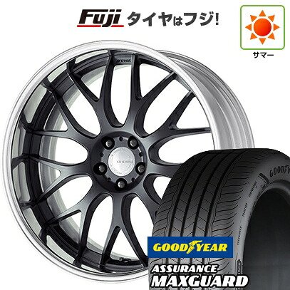 【新品国産車用5穴114.3】 夏タイヤ ホイール4本セット 225/45R19 グッドイヤー アシュアランス マックスガード(限定) WORK ワーク グノーシスRX RXM 8.5J 19インチ(送料無料)