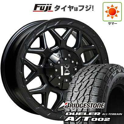 【新品】デリカD5 夏タイヤ ホイール4本セット 215/70R16 ブリヂストン デューラー A/T002 OWL/RBL オフビート レクセル インフェルノ 7J 16インチ(送料無料)|フジ スペシャルセレクション