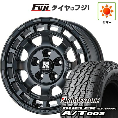 【新品】デリカD5 夏タイヤ ホイール4本セット 245/70R16 ブリヂストン デューラー A/T002 OWL/RBL MLJ エクストリームJ サバンザ 7J 16インチ(送料無料)｜フジ スペシャルセレクション