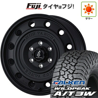 【新品】デリカD5 夏タイヤ ホイール4本セット 235/70R16 ファルケン ワイルドピーク A/T3W WEDS ウェッズアドベンチャー マッドヴァンス CL 7J 16インチ(送料無料)
