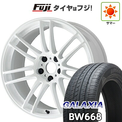 【新品国産車用5穴114.3】 夏タイヤ ホイール4本セット 235/55R19 ギャラクシア BW668(限定) WORK ワーク エモーション ZR7 8.5J 19インチ(送料無料)