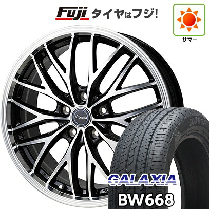 【新品国産車用5穴114.3】 夏タイヤ ホイール4本セット 235/55R19 ギャラクシア BW668(限定) ホットスタッフ クロノス CH-113 8J 19インチ(送料無料)