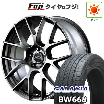 【新品】40系アルファード/ヴェルファイア用 夏タイヤ ホイール4本セット 225/55R19 ギャラクシア BW668(限定) MID WHEELS レフィナーダ モーション3 トヨタ・レクサス車専用 7J 19インチ(送料無料)