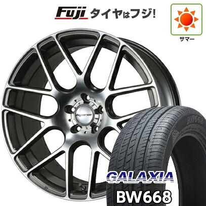 【新品国産車用5穴114.3】 夏タイヤ ホイール4本セット 235/55R19 ギャラクシア BW668(限定) MLJ ハイペリオン CVM 8.5J 19インチ(送料無料)