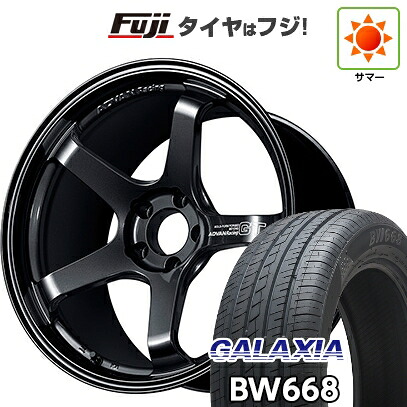 【新品国産車用5穴114.3】 夏タイヤ ホイール4本セット 235/55R19 ギャラクシア BW668(限定) ヨコハマ アドバンレーシング GT ビヨンド 9J 19インチ(送料無料)