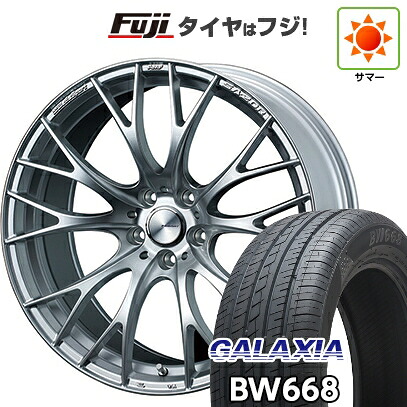【新品国産車用5穴114.3】 夏タイヤ ホイール4本セット 235/55R19 ギャラクシア BW668(限定) WEDS ウェッズスポーツ SA-20R 8.5J 19インチ(送料無料)