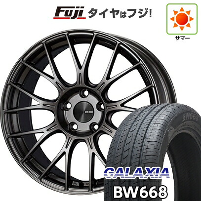 【新品国産車用5穴114.3】 夏タイヤ ホイール4本セット 235/55R19 ギャラクシア BW668(限定) ENKEI エンケイ PerformanceLine PFM1 8J 19インチ(送料無料)