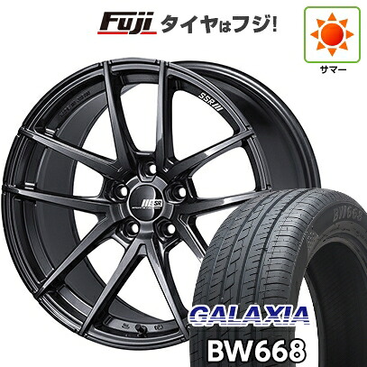 【新品国産車用5穴114.3】 夏タイヤ ホイール4本セット 235/55R19 ギャラクシア BW668(限定) SSR ライナー タイプ10モノブロック 8.5J 19インチ(送料無料)