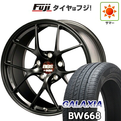 【新品国産車用5穴114.3】 夏タイヤ ホイール4本セット 235/55R19 ギャラクシア BW668(限定) BBS JAPAN RI-D 8.5J 19インチ(送料無料)