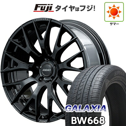 【新品】40系アルファード/ヴェルファイア用 夏タイヤ ホイール4本セット 225/55R19 ギャラクシア BW668(限定) RAYS レイズ ホムラ 2X9R 8J 19インチ(送料無料)