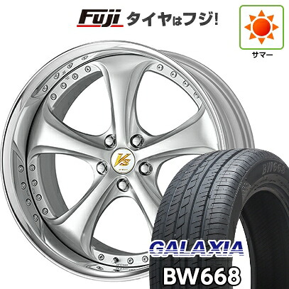 【新品国産車用5穴114.3】 夏タイヤ ホイール4本セット 235/55R19 ギャラクシア BW668(限定) WORK ワーク VS VS-KF# 8J 19インチ(送料無料)