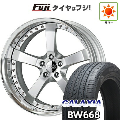 【新品国産車用5穴114.3】 夏タイヤ ホイール4本セット 235/55R19 ギャラクシア BW668(限定) WORK ワーク エクイップ E05 8.5J 19インチ(送料無料)
