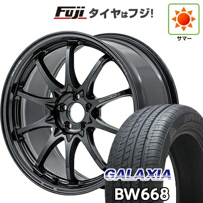 【新品国産車用5穴114.3】 夏タイヤ ホイール4本セット 235/55R19 ギャラクシア BW668(限定) RAYS レイズ ボルクレーシング CE28N-plus 8J 19インチ(送料無料)