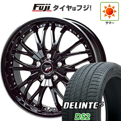 【新品国産車用5穴100】 夏タイヤ ホイール4本セット 205/50R17 デリンテ DS2(限定) ホットスタッフ プレシャス HM-3 7J 17インチ(送料無料)｜フジ スペシャルセレクション