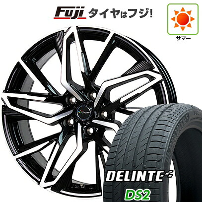 【新品国産車用5穴100】 夏タイヤ ホイール4本セット 205/50R17 デリンテ DS2(限定) ホットスタッフ クロノス CH-112 7J 17インチ(送料無料)|フジ スペシャルセレクション