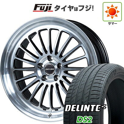 【新品国産車用5穴114.3】 夏タイヤ ホイール4本セット 245/45R19 デリンテ DS2(限定) モンツァ ジェクシス GF020 8J 19インチ(送料無料)|フジ スペシャルセレクション
