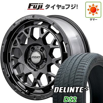 【新品国産車用5穴114.3】 夏タイヤ ホイール4本セット 215/50R18 デリンテ DS2(限定) RAYS レイズ デイトナ M9+ SPEC-M 7.5J 18インチ(送料無料)
