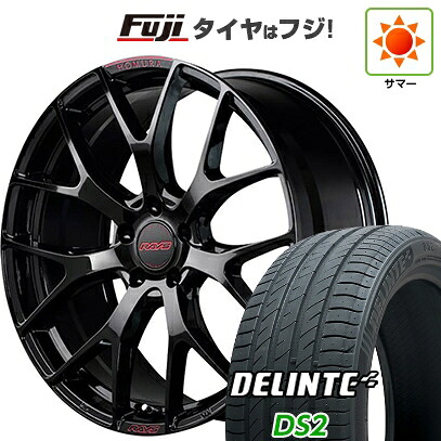 【新品国産車用5穴114.3】 夏タイヤ ホイール4本セット 235/35R19 デリンテ DS2(限定) RAYS レイズ ホムラ 2X7FT SPEC-M 8J 19インチ(送料無料)｜フジ スペシャルセレクション