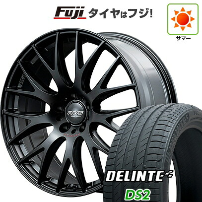 【新品国産車用5穴114.3】 夏タイヤ ホイール4本セット 245/45R19 デリンテ DS2(限定) RAYS レイズ ホムラ 2X9Plus SPORT EDITION 8J 19インチ(送料無料)｜フジ スペシャルセレクション